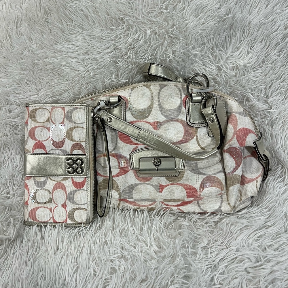 Coach wallet & purse combo!